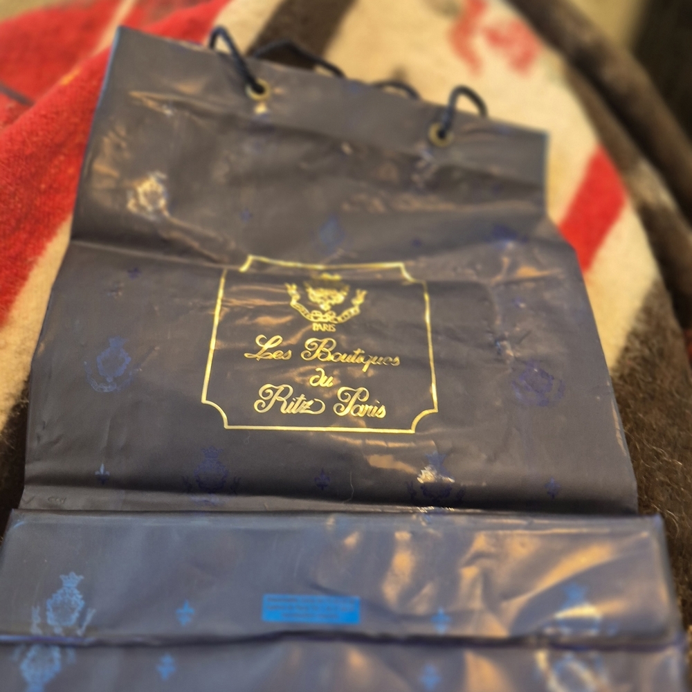 Ritz Paris Blue Shopping Bag - Picture 10 of 16